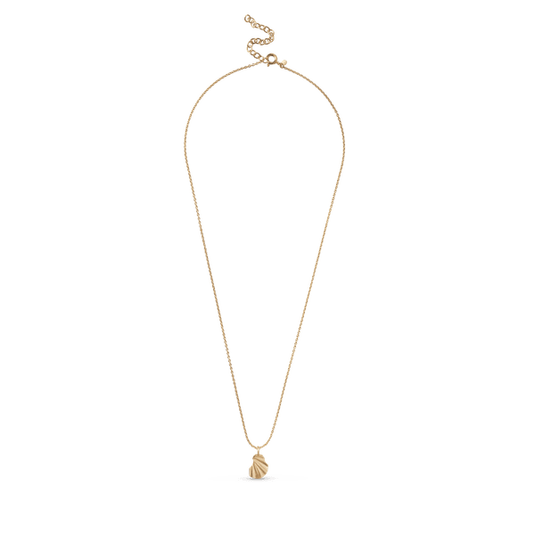 Hovedbilde Enamel Necklace Wave Gold 