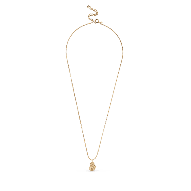 Hovedbilde Enamel Necklace Wave Gold 