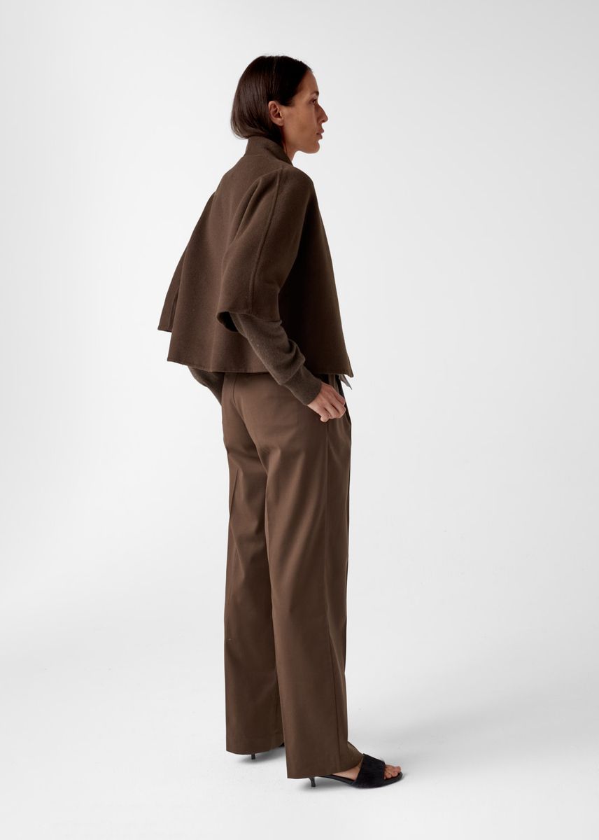 AKS Label Kira Wool Jacket Espresso