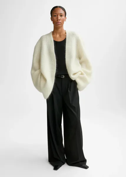 Hovedbilde Christian Aks Solange Mohair Cardigan Off White