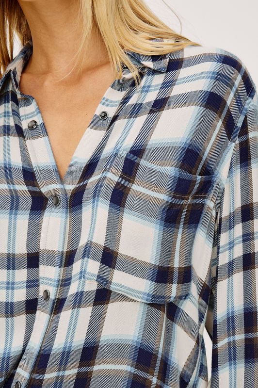 Rails Malin Shirt Ecru Midnight