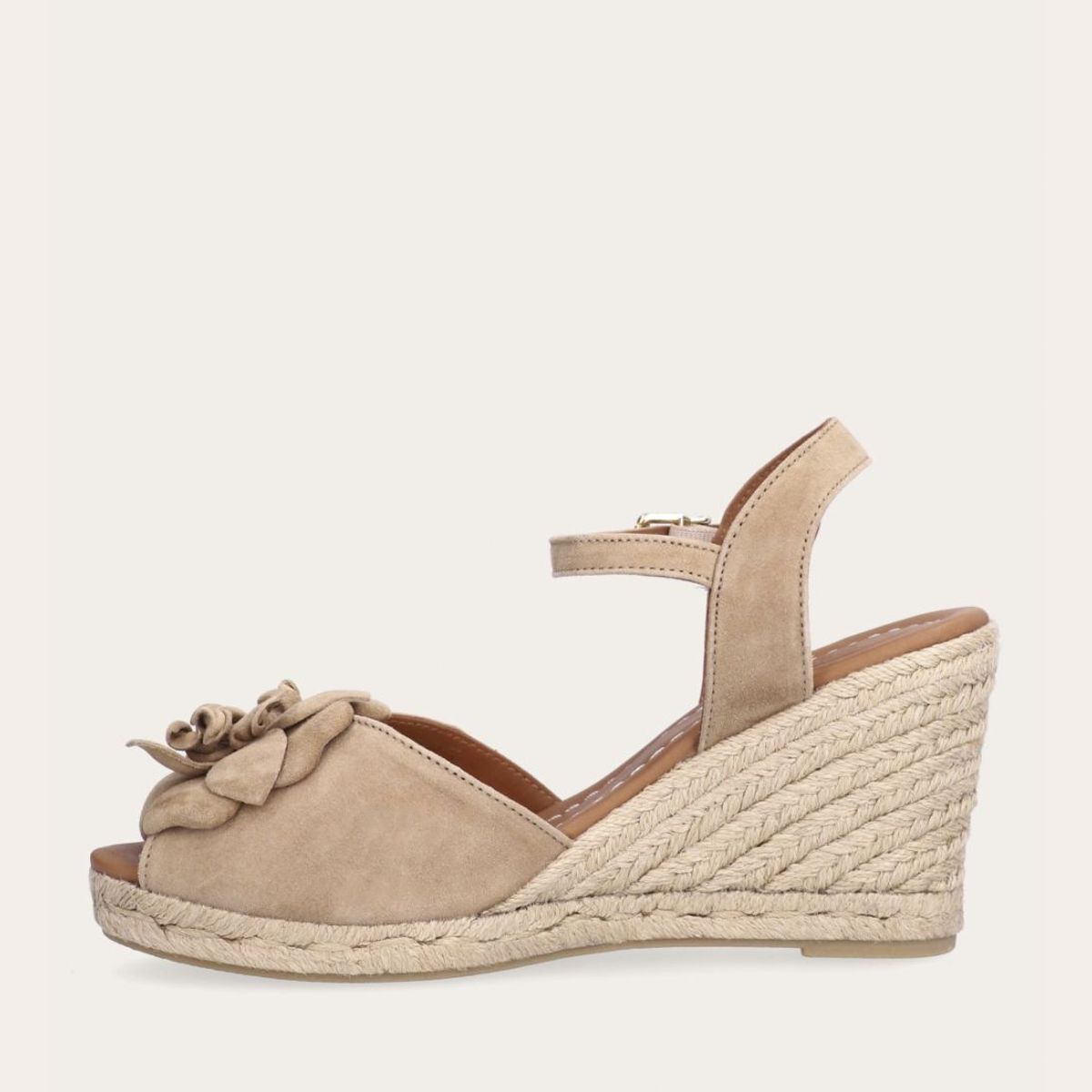  Billi Bi Wedge Sandal A8604 Beige