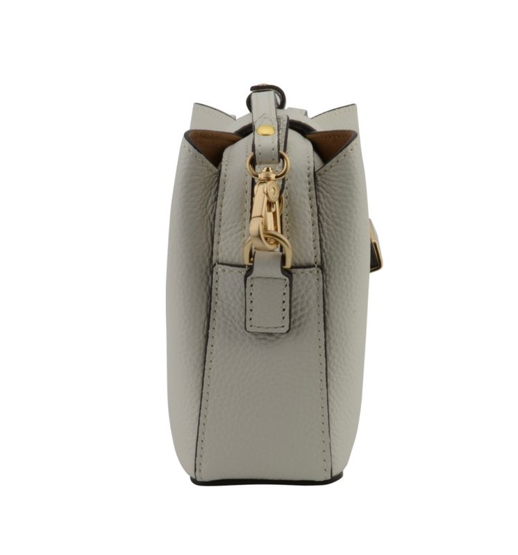 Pourchet Paris Cavalcade Crossbody Small Beige