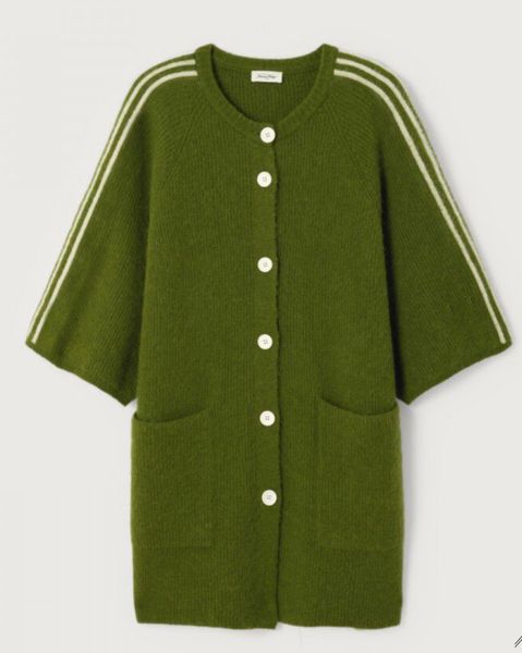 Hovedbilde American Vintage Cardigan Vitow Pesto Melange 