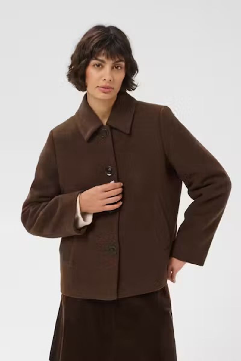 Part Two Lamilla Outerwear Downtown Brown 
