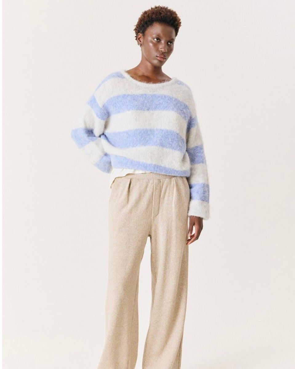 American Vintage Jumper Niby Frosted Stripes