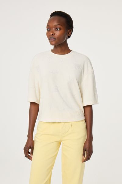 Hovedbilde Fabienne Chapot Evy T-Shirt Towelled Jaguard Off ...