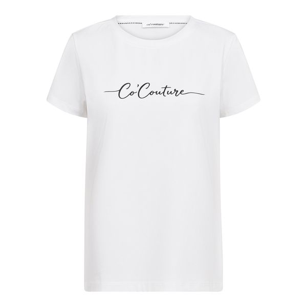 Hovedbilde  Cocouture Signature Cript Tee White 