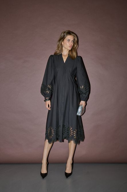 Hovedbilde Cocouture Melise Embroidery Dress Black 